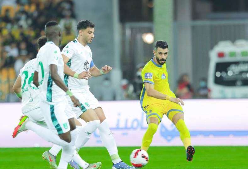 من مباراة سابقة بين الفريقين