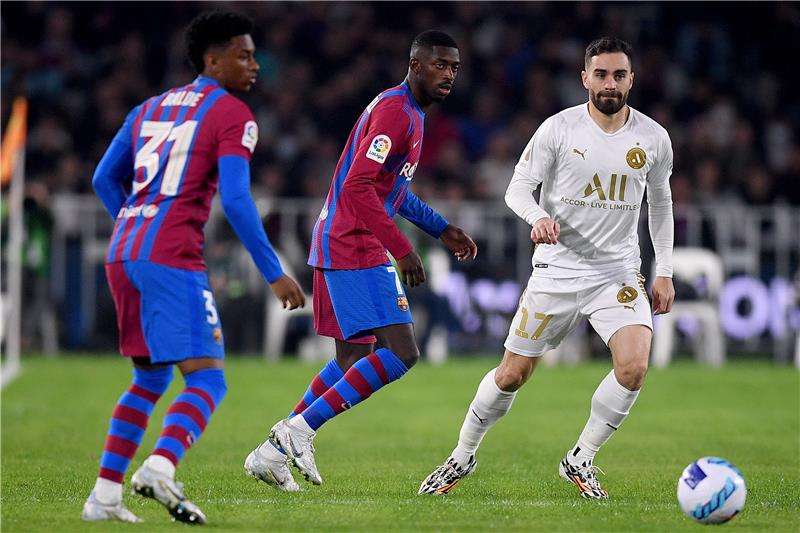 لاعبو برشلونة