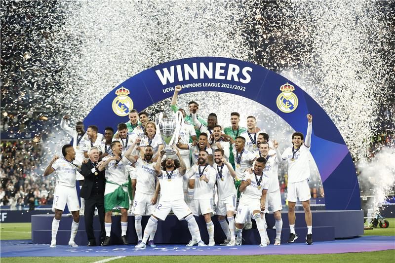 تتويج ريال مدريد