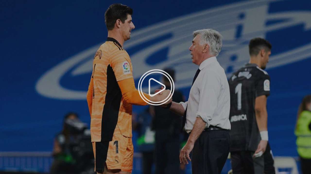 أنشيلوتي وكورتوا