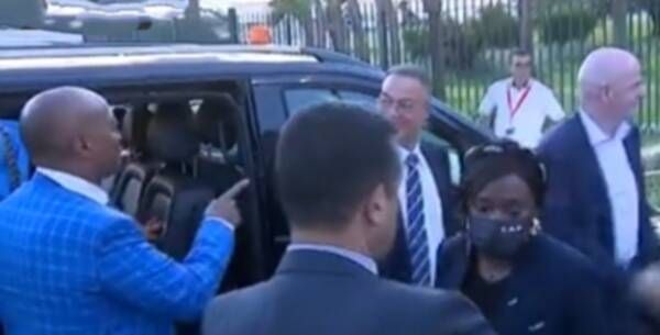 من استقبال إنفانتينو