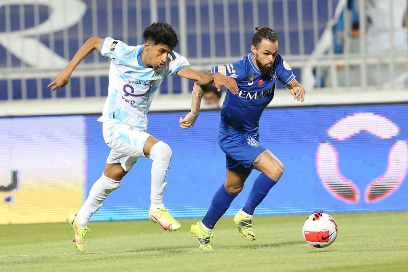 من مباريات الهلال السعودي