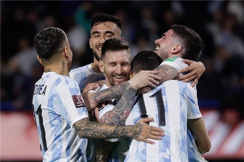 لاعبو منتخب الأرجنتين