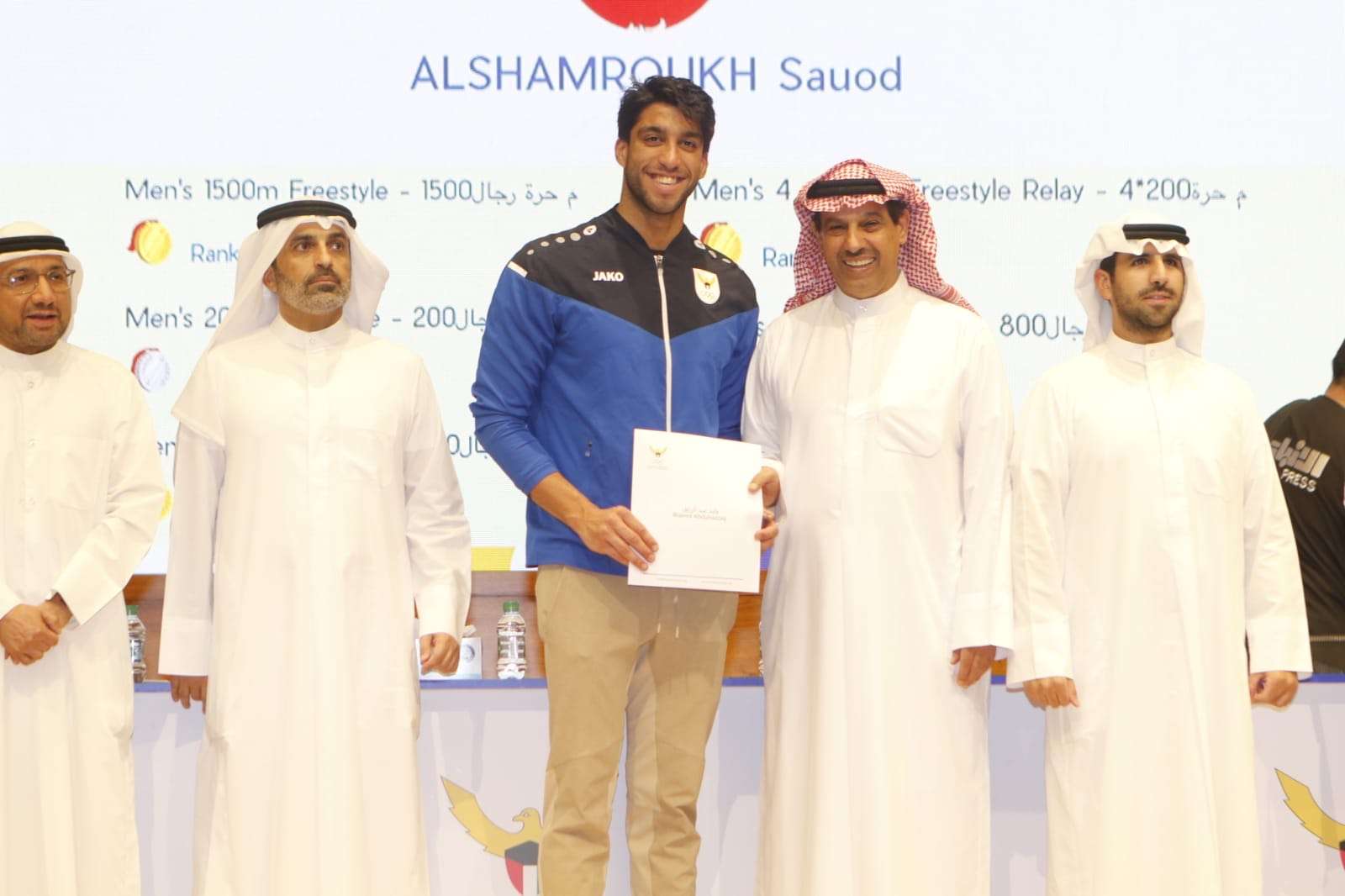 جانب من التكريم