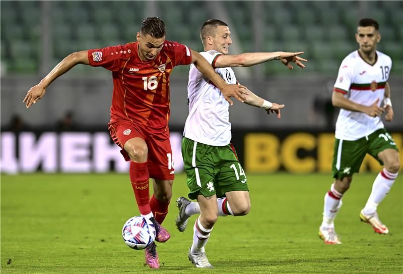 من لقاء بلغاريا و مقدونيا 