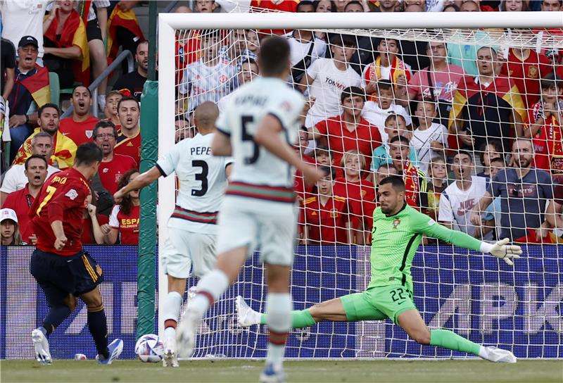 جانب من المباراة