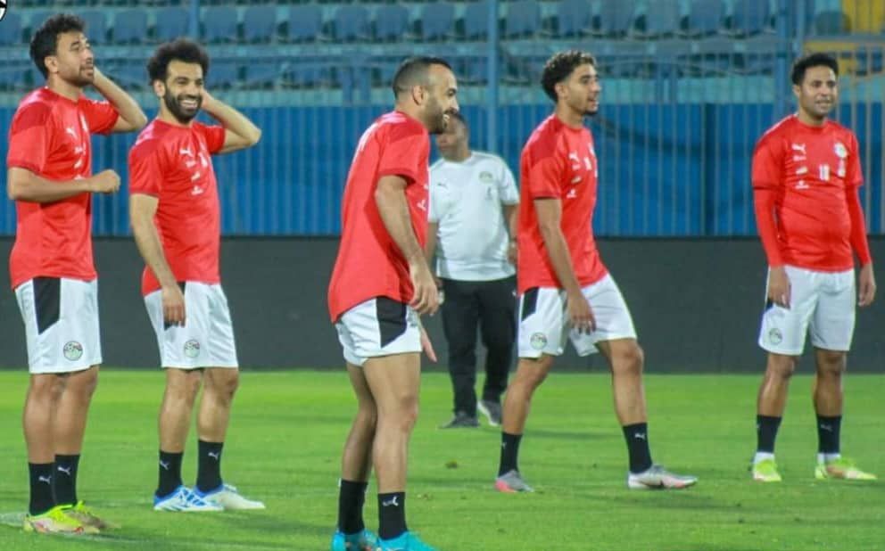 من معسكر منتخب مصر
