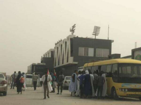 من توافد الجماهير