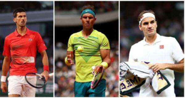 فيدرر ونادال وديوكوفيتش