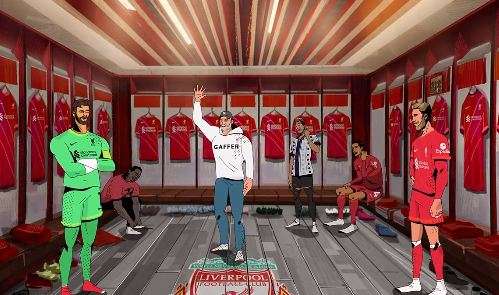 مجموعة NFT لنادي ليفربول (من الحساب الرسمي)