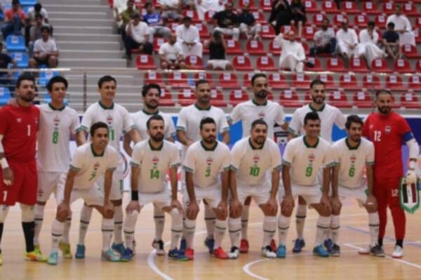 لاعبو منتخب العراق للصالات