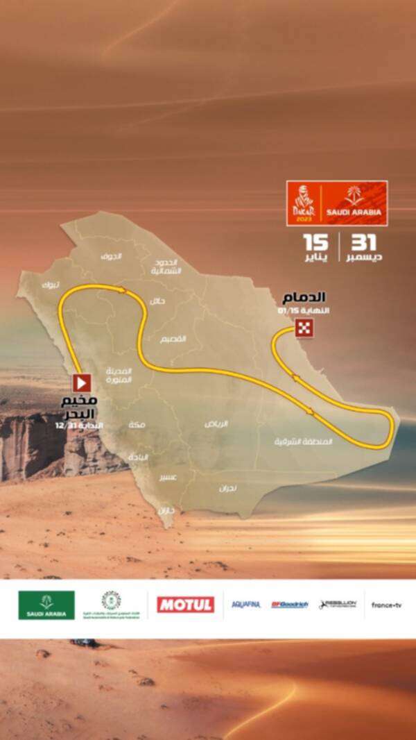 مسار رالي داكار