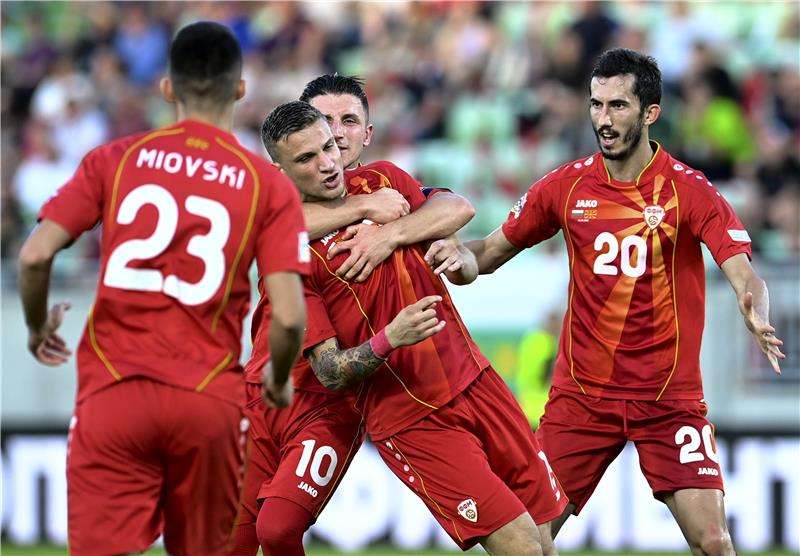 لاعبو مقدونيا الشمالية