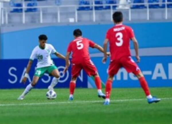 من إحدى مباريات الأولمبي السعودي