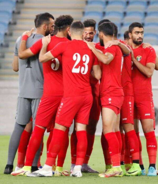 لاعبو منتخب الأردن
