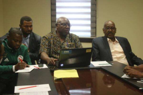 من الاجتماع التنسيقي للمباراة 