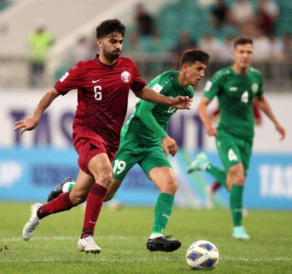 جانب من المباراة