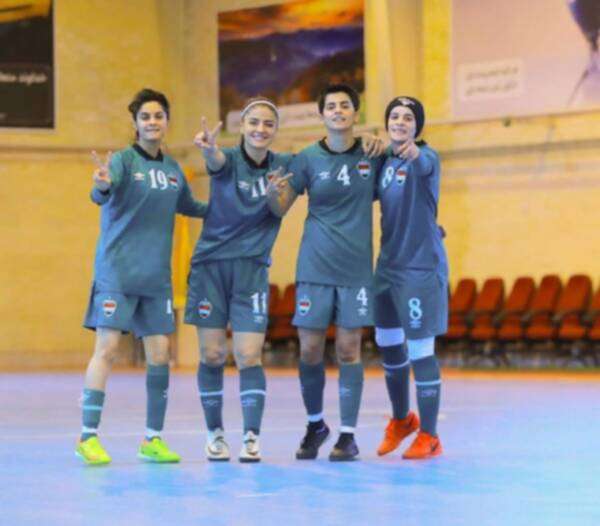 لاعبات منتخب العراق