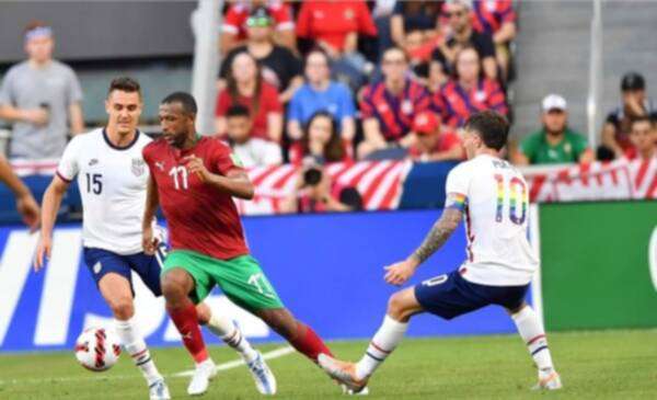 من مباراة المغرب وأمريكا