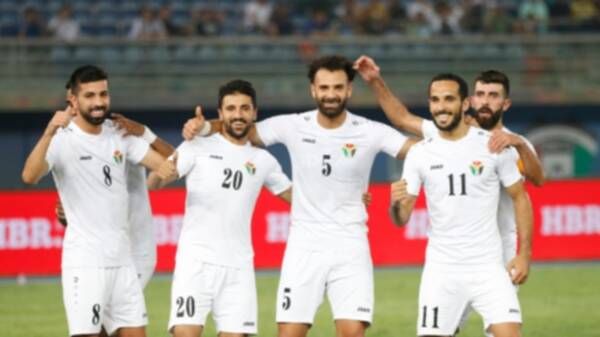 لاعبو منتخب الأردن