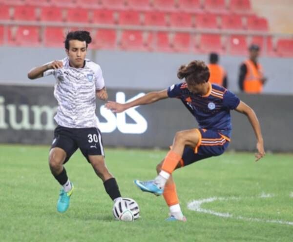 جانب من المباراة