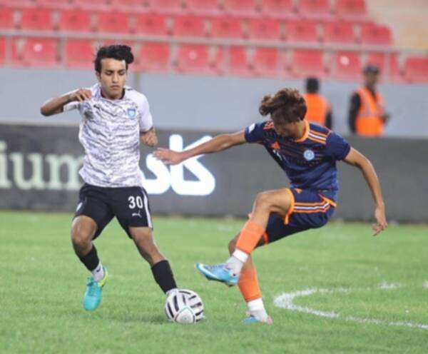 جانب من المباراة