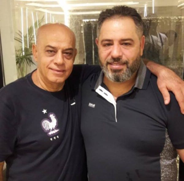 رجب العلي مع شقيقه علي العلي