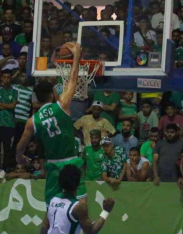 جانب من المباراة