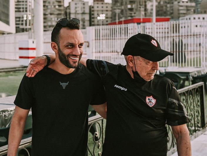 أمير مرتضى والمدير الفني فيريرا