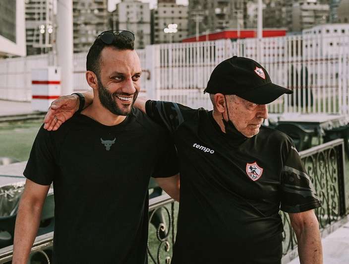 أمير مرتضى والمدير الفني فيريرا