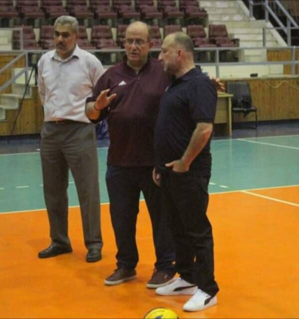 حوامدة متحدثا للفريق