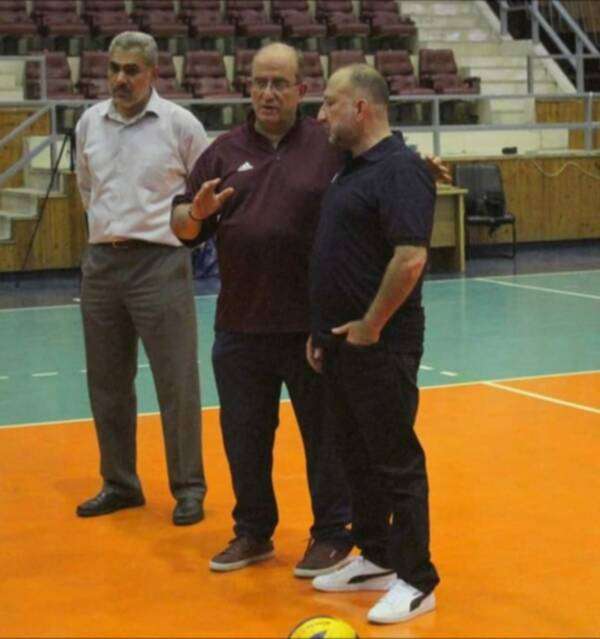 حوامدة متحدثا للفريق