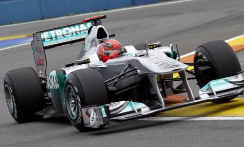 مايكل شوماخر سائق مرسيدس