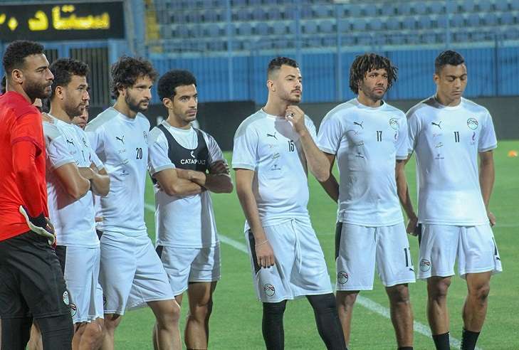 محمود علاء مع منتخب مصر - أرشيفية