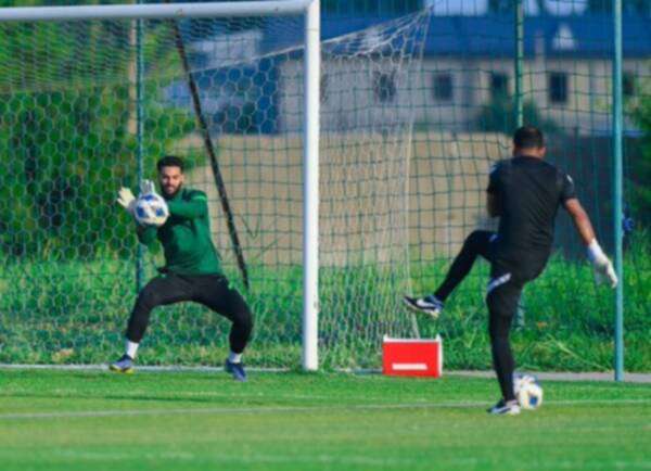 من مران الأخضر الأولمبي 