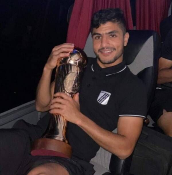 محمد بن علي مع كأس تونس للموسم الماضي 