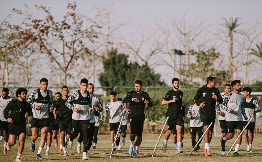 لاعبو الزمالك- أرشيفية