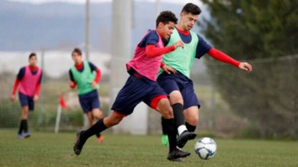 من تدريبات منتخب الأردن للناشئين