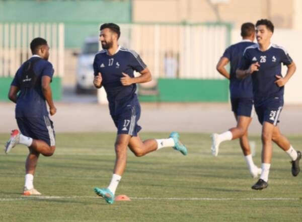 من تدريبات اليوم