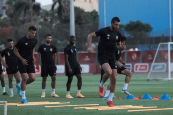 من تدريبات الأهلي