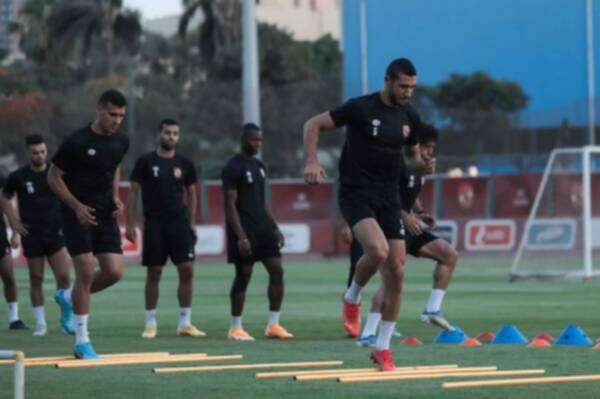 من تدريبات الأهلي