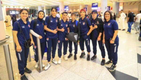 لاعبات منتخب العراق لكرة الصالات