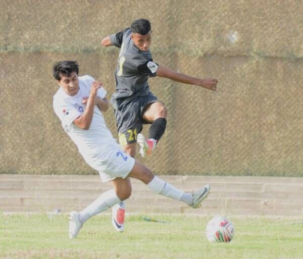 جانب من المباراة