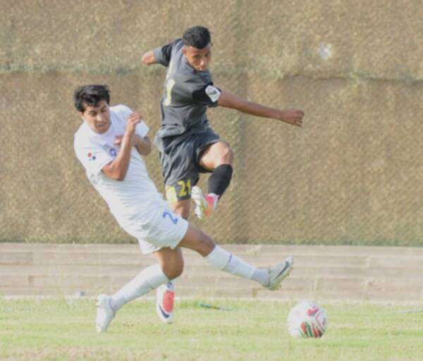 جانب من المباراة