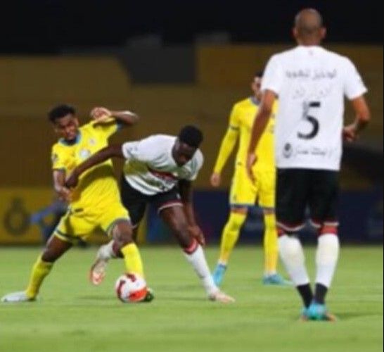 من المباراة