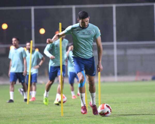 من استعدادات الفريق