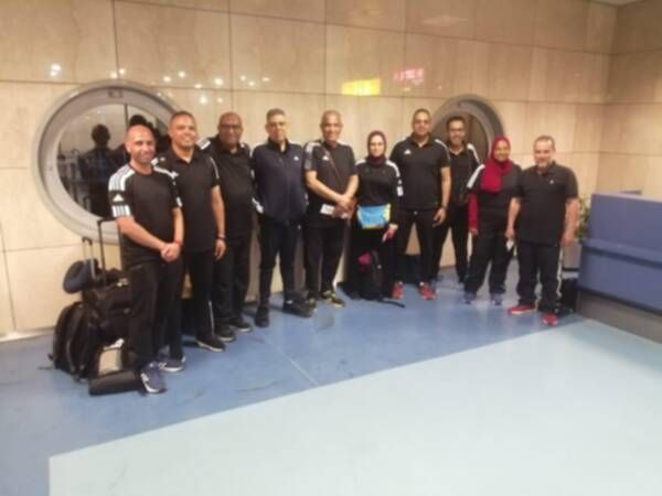 وفد بعثة مصر