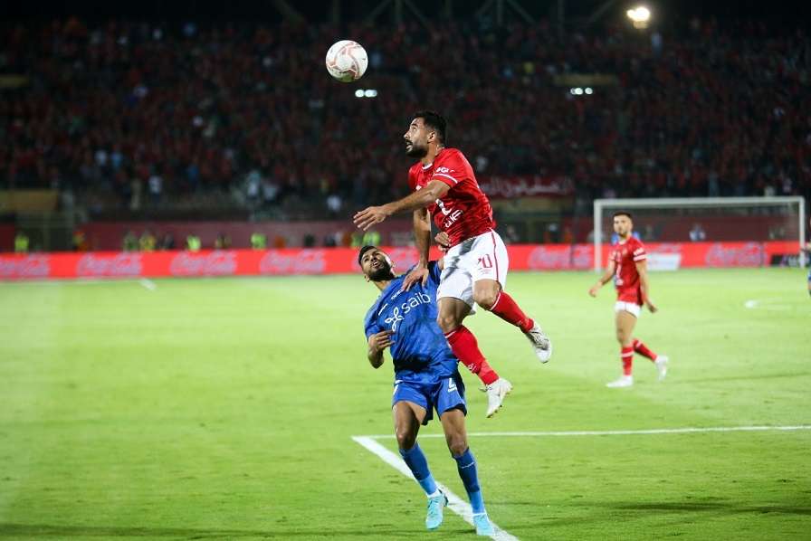 جانب من المباراة