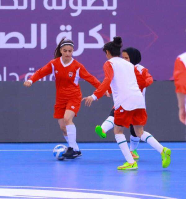 من تدريبات منتخب العراق لكرة الصالات