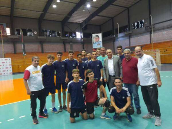 منتخب الأردن للشباب في الطائرة